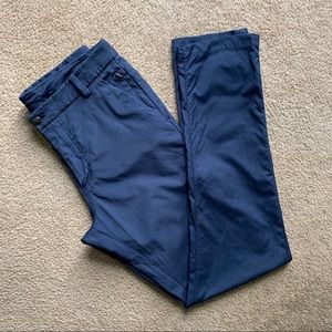 Lululemon Navy Blue Commission Pants 34